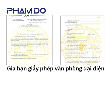 Mẫu Giấy phép thành lập VPDD đã hết hạn