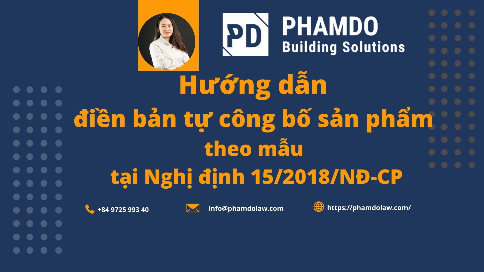 Hướng dân bản tự công bố sản phẩm