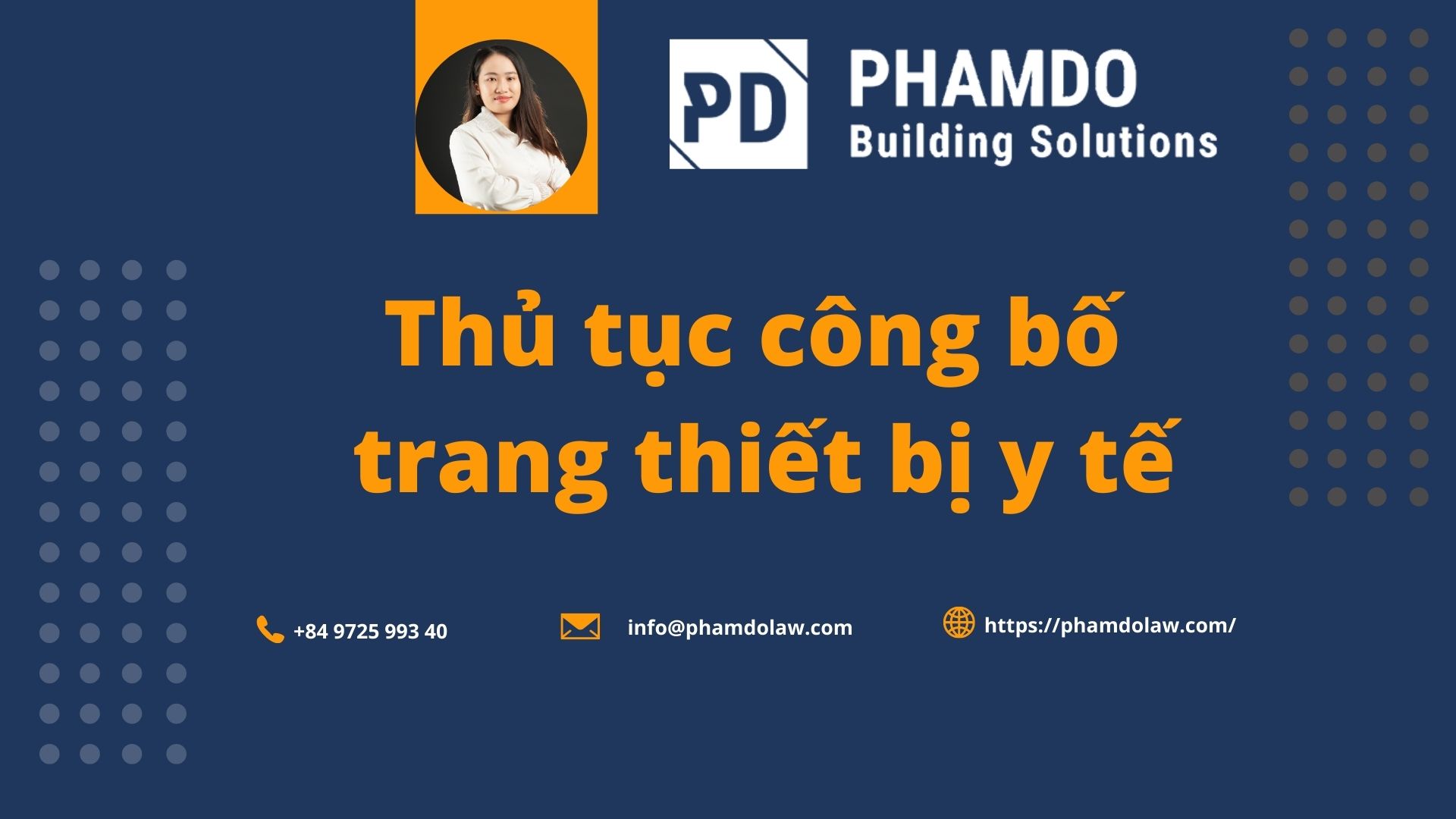 Thủ tục công bố trang thiết bị y tế