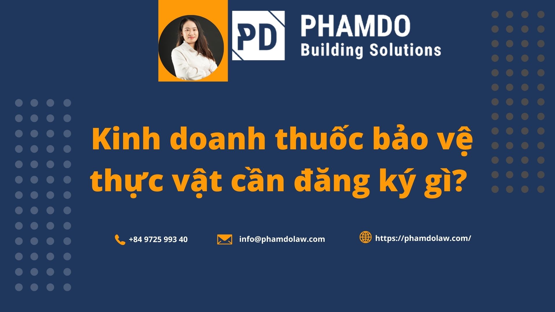 Kinh doanh thuốc bảo vệ thực vật cần đăng ký gì