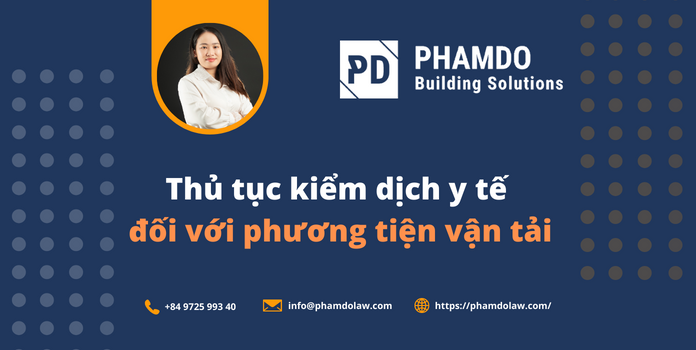 Thủ tục kiểm dịch y tế đối với phương tiện vận tải